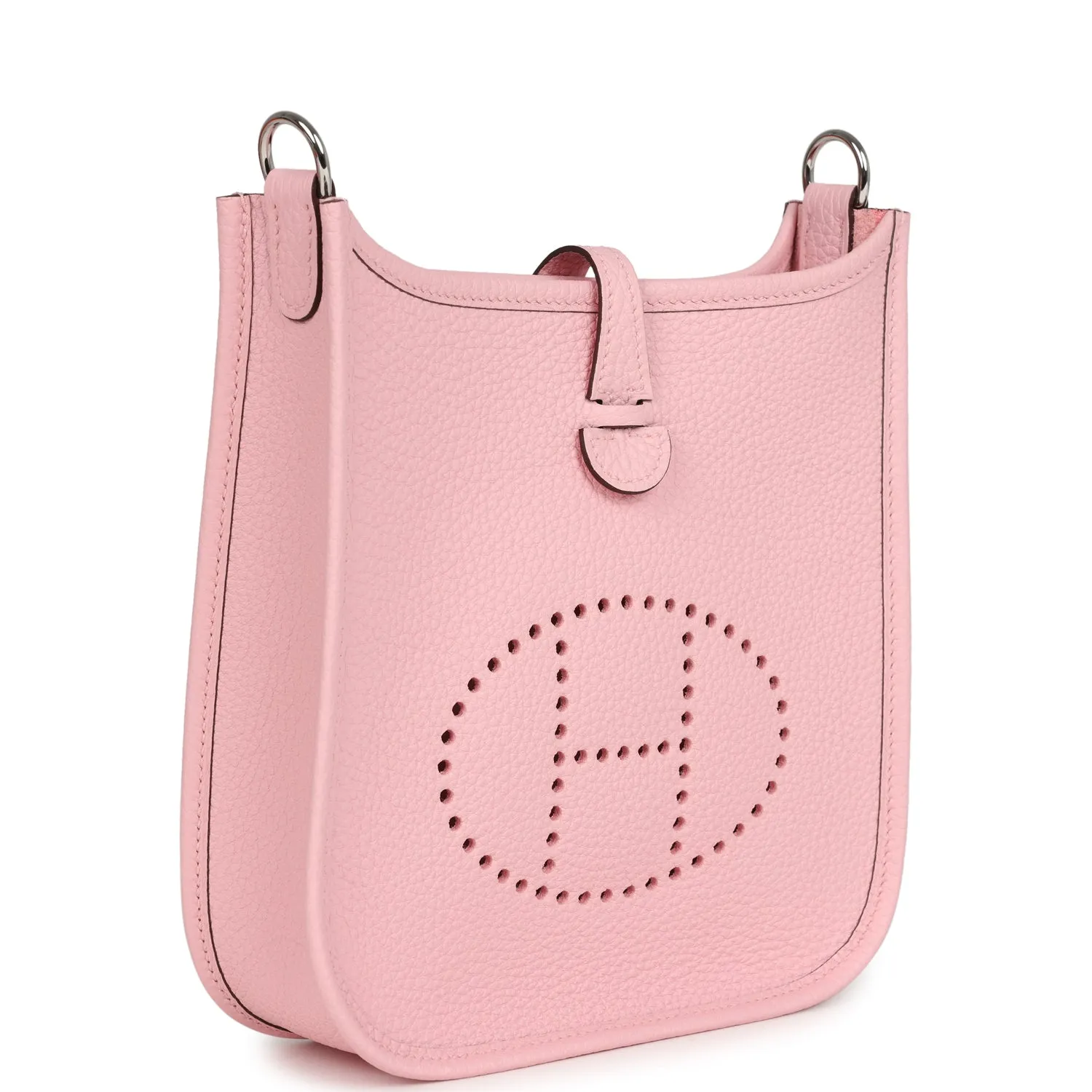 Hermes Evelyne TPM Rose Sakura Clemence Palladium Hardware