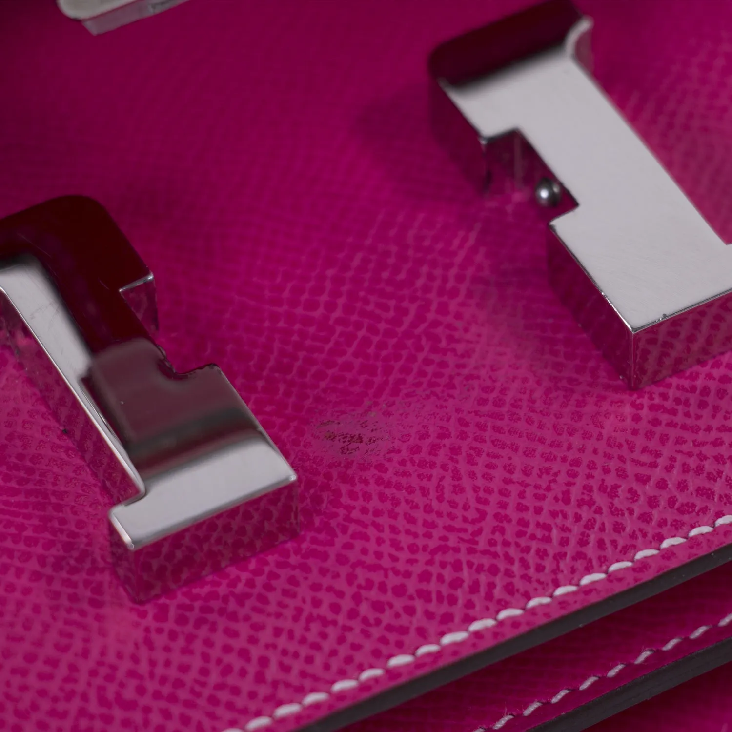 Hermès Constance Elan 25 Rose Tyrien Epsom