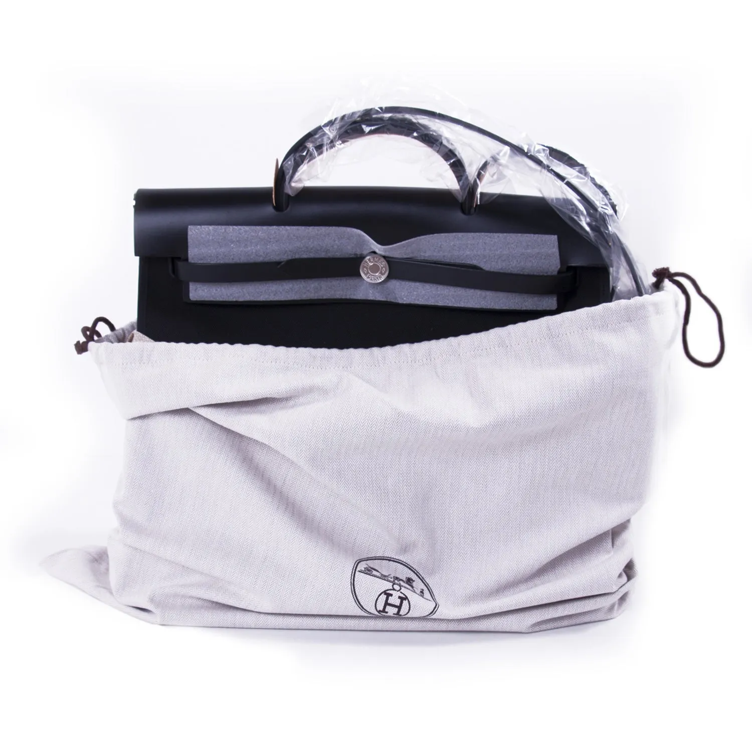 Hermès Herbag Zip 39 Black 2018
