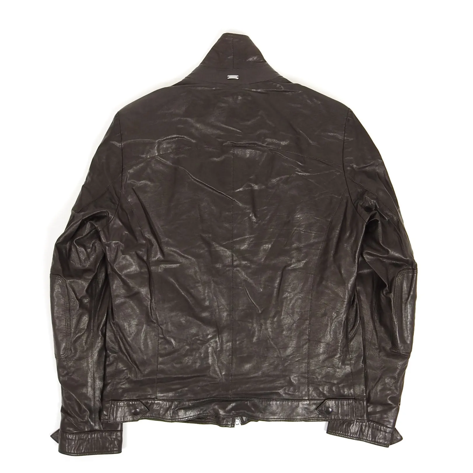 Herno Leather Jacket Size 48