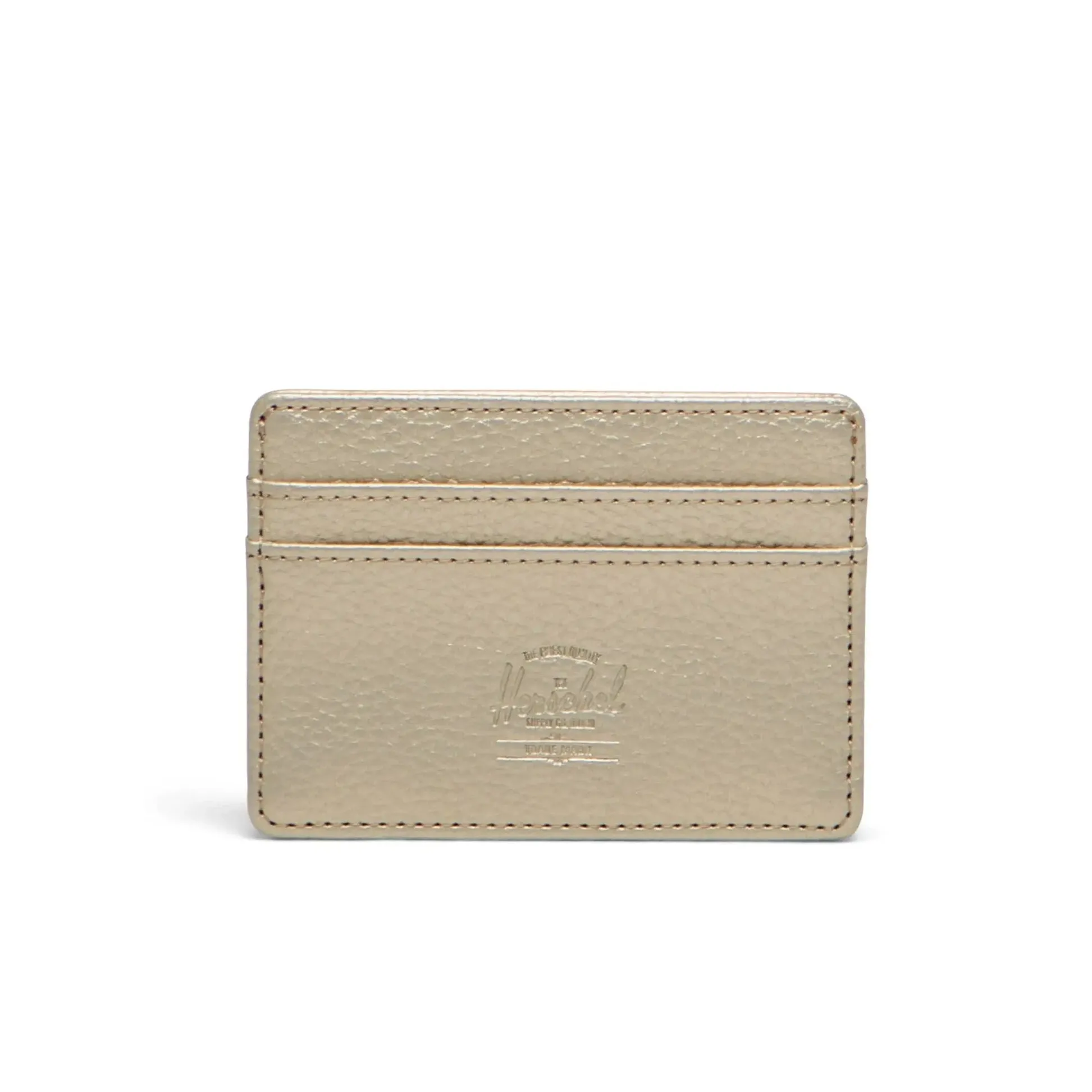 Herschel Charlie Cardholder Vegan Leather Wallet - Gold