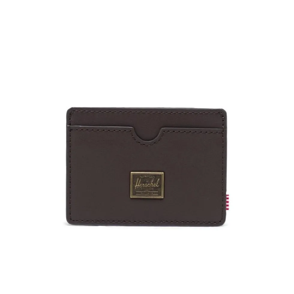 Herschel Charlie Wallet - Brown Leather