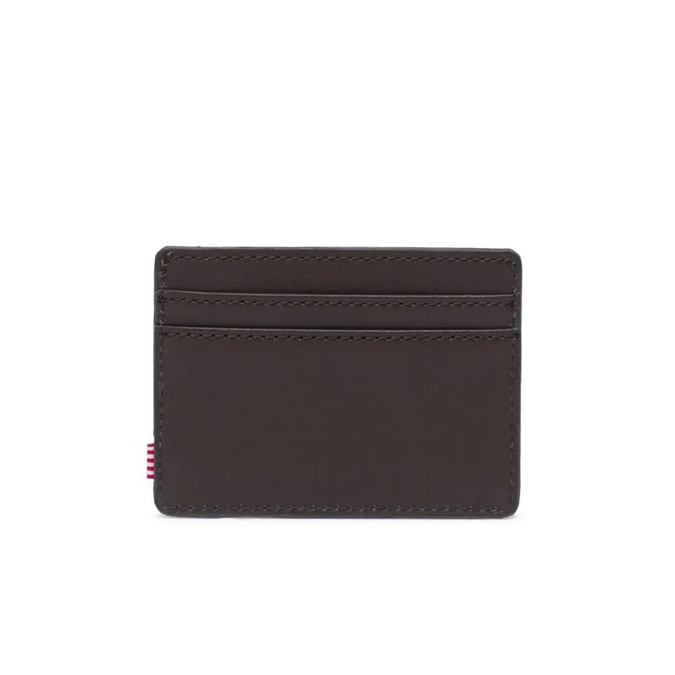 Herschel Charlie Wallet - Brown Leather