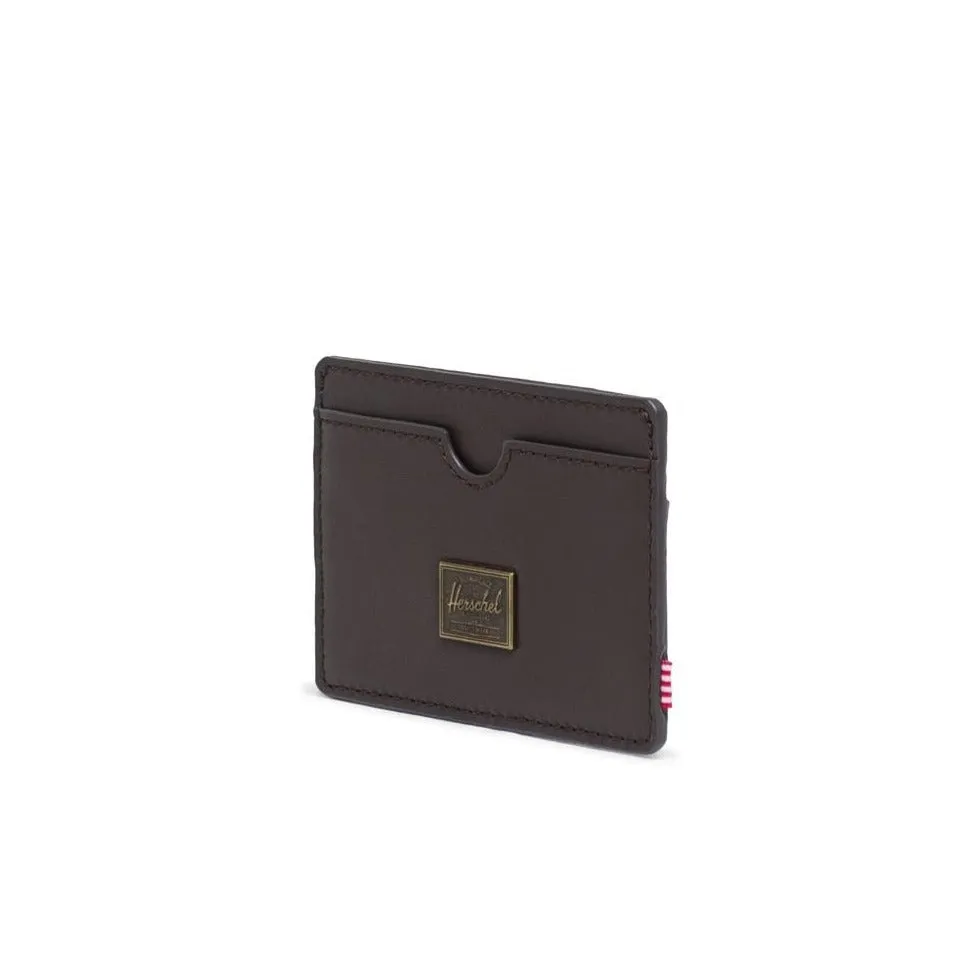 Herschel Charlie Wallet - Brown Leather