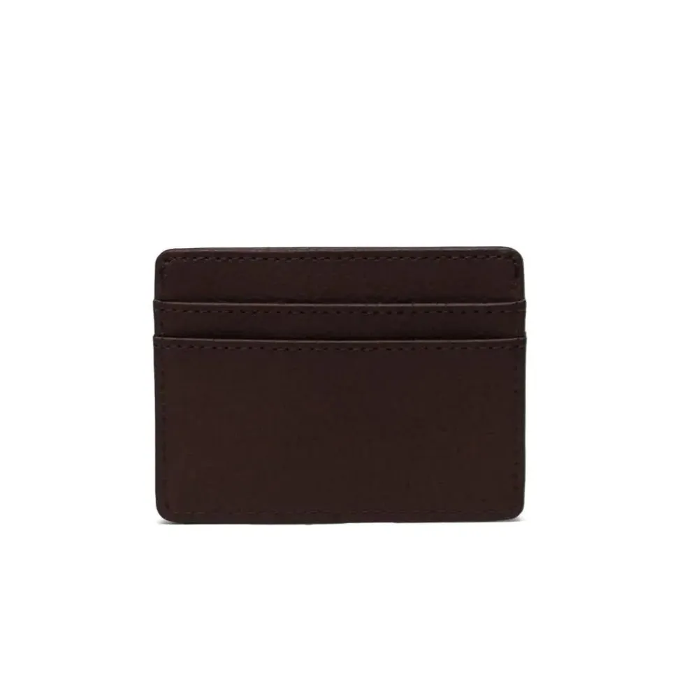 Herschel Charlie Wallet - Vegan Leather Chicory Coffee