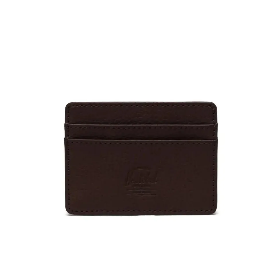 Herschel Charlie Wallet - Vegan Leather Chicory Coffee
