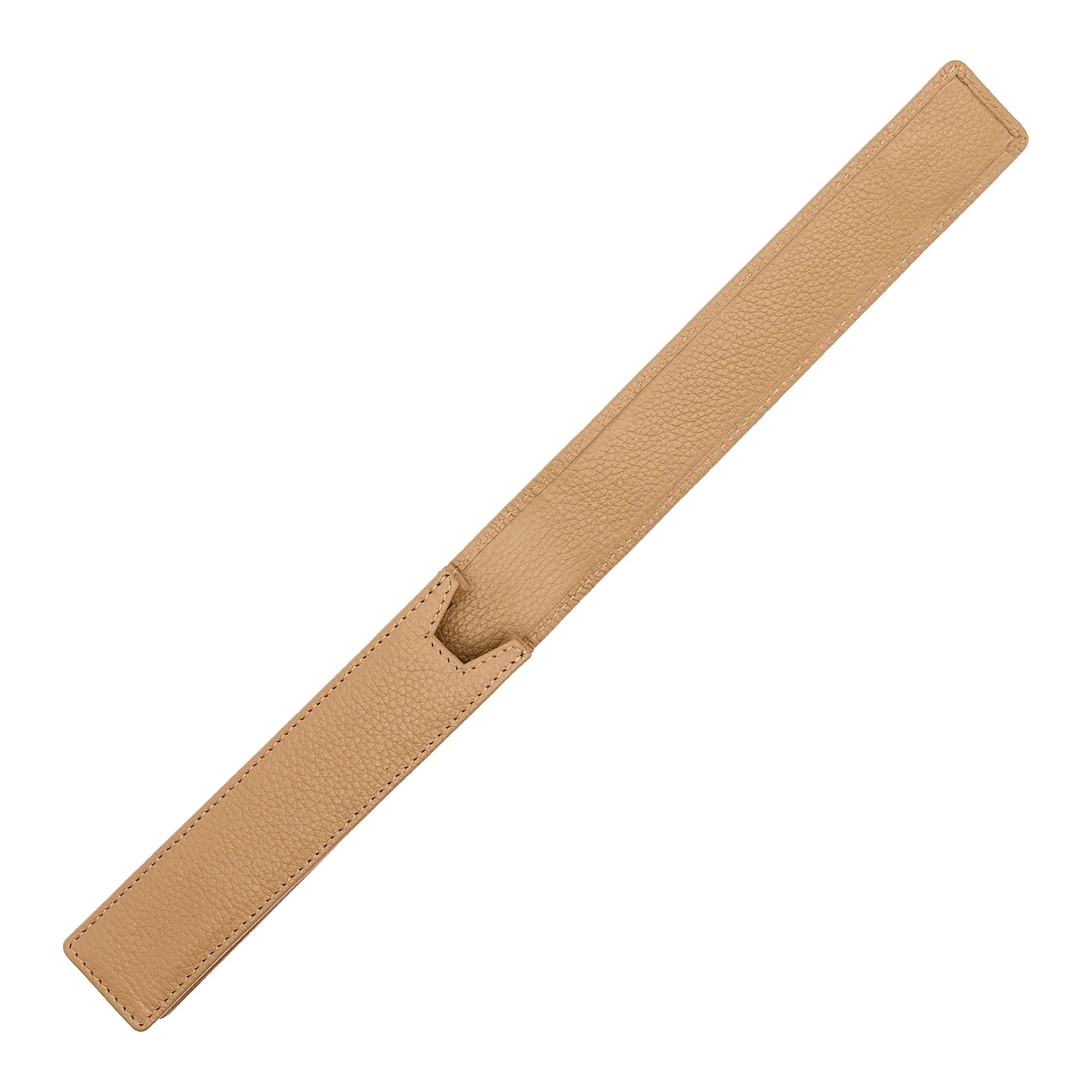 HUGO BOSS HLB417X - Single pen pouch Classic Grained Camel