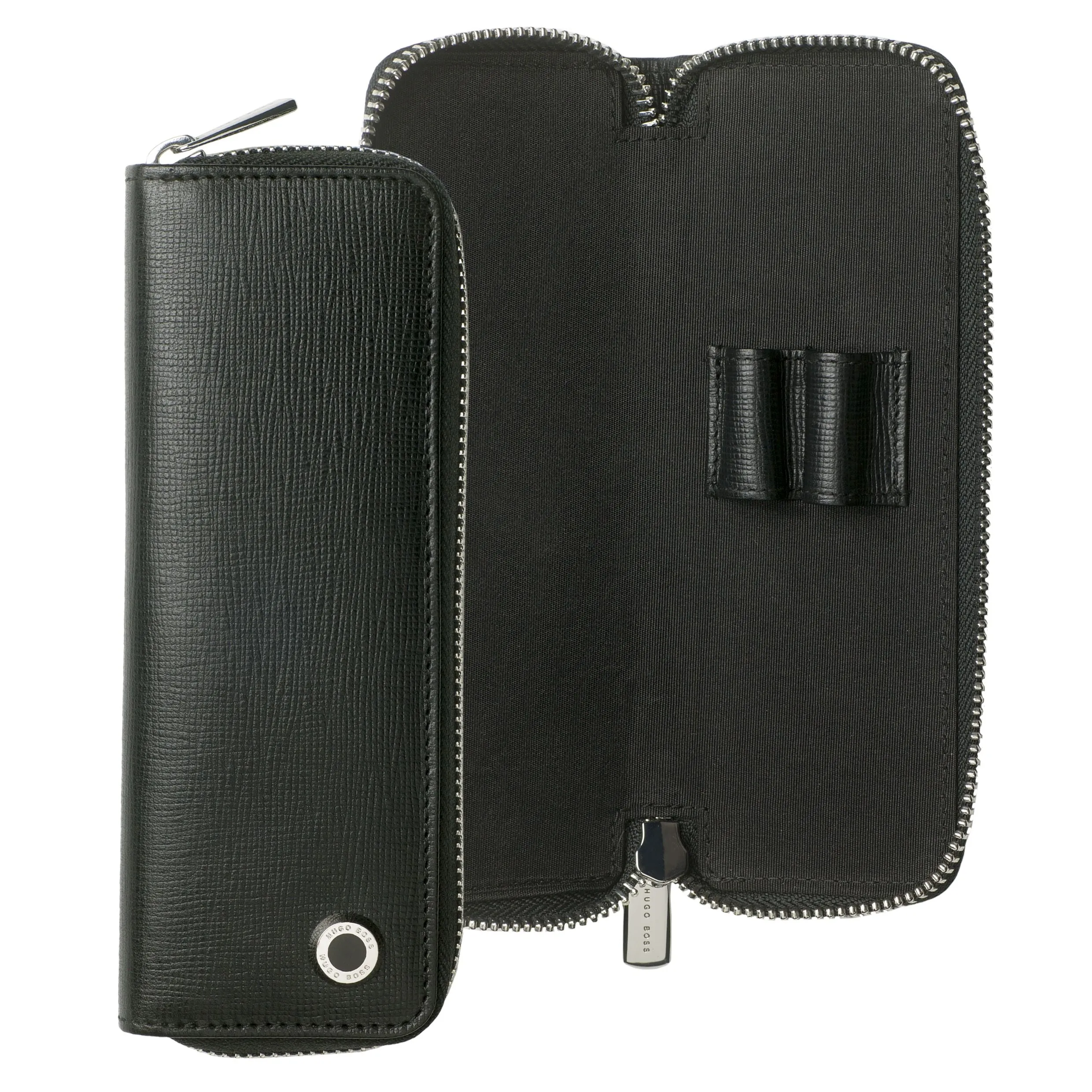 HUGO BOSS HLX804A-Zipped pen pouch Tradition Black