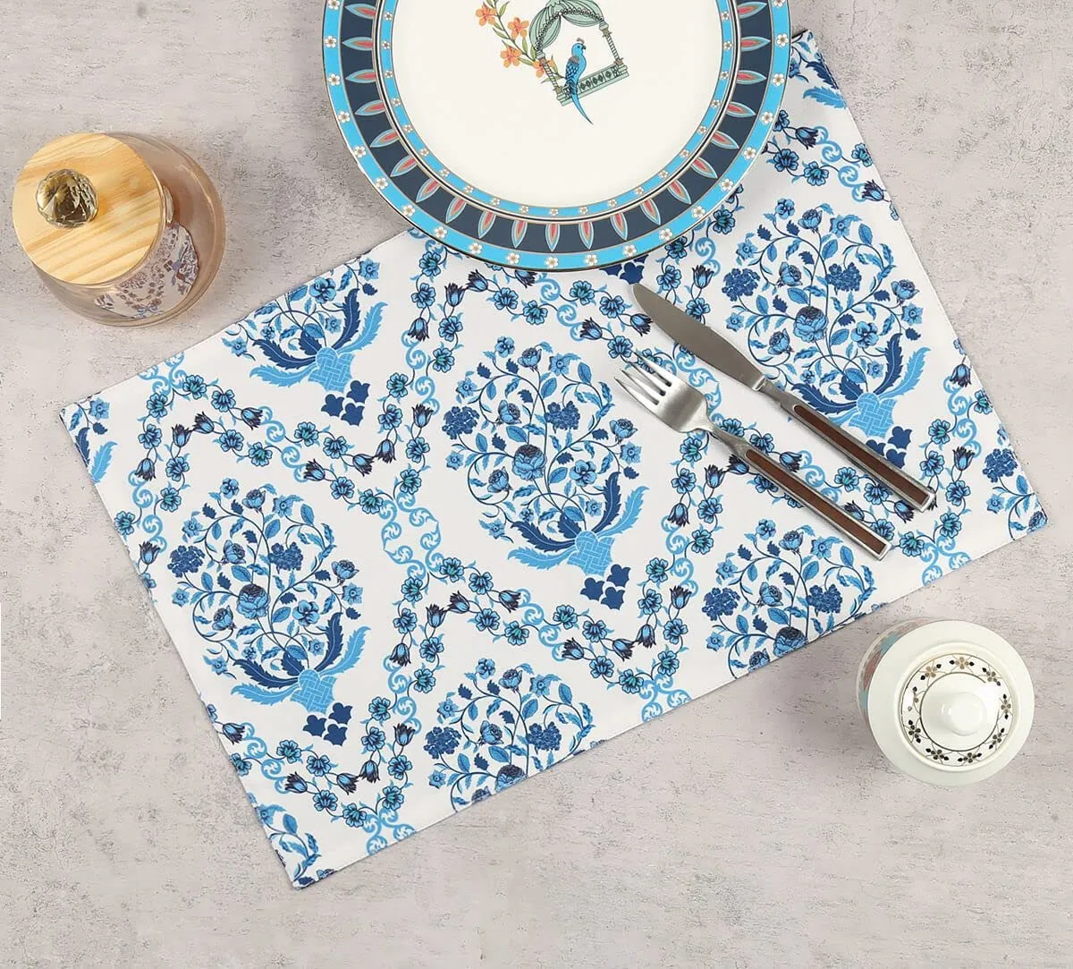 India Circus by Krsnaa Mehta Spring Bloom Table Mats Set of 6