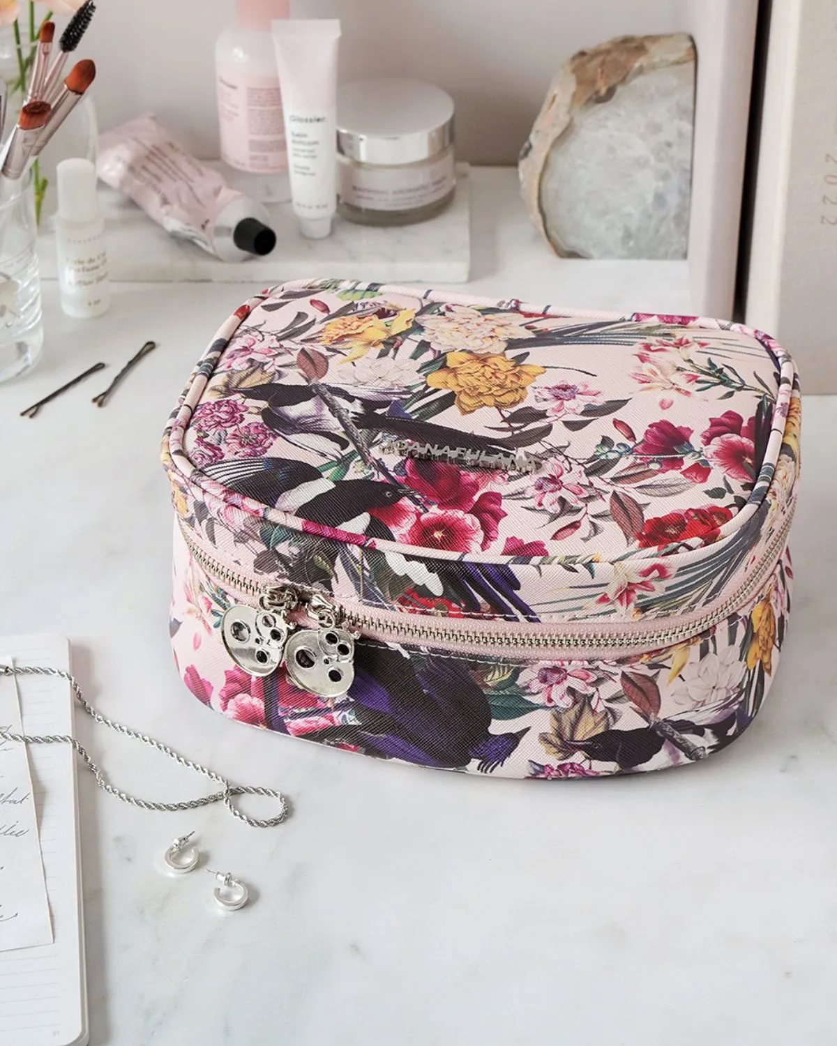 Jewellery Case Pink Treasure Garden