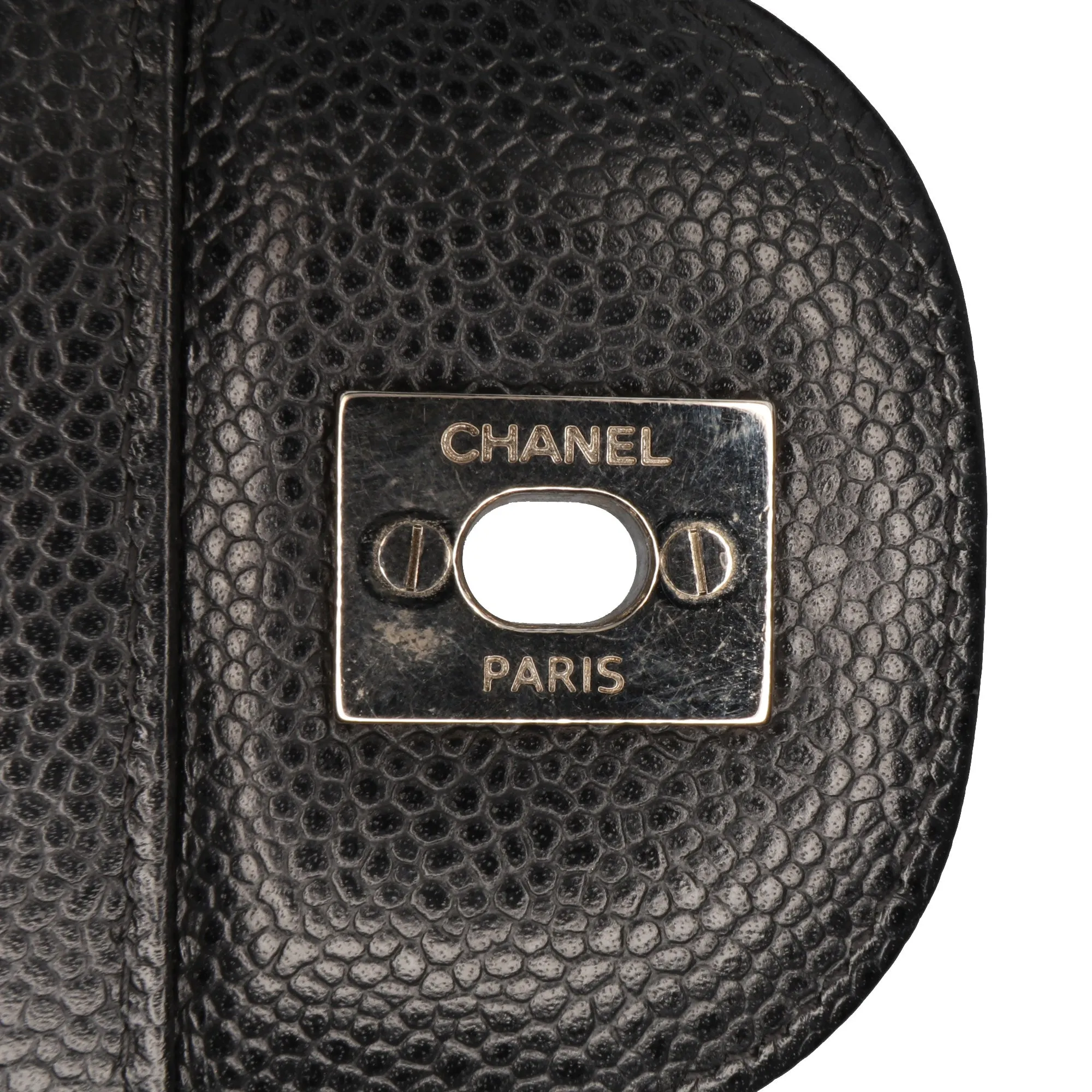 Jumbo Classic Caviar Double Flap