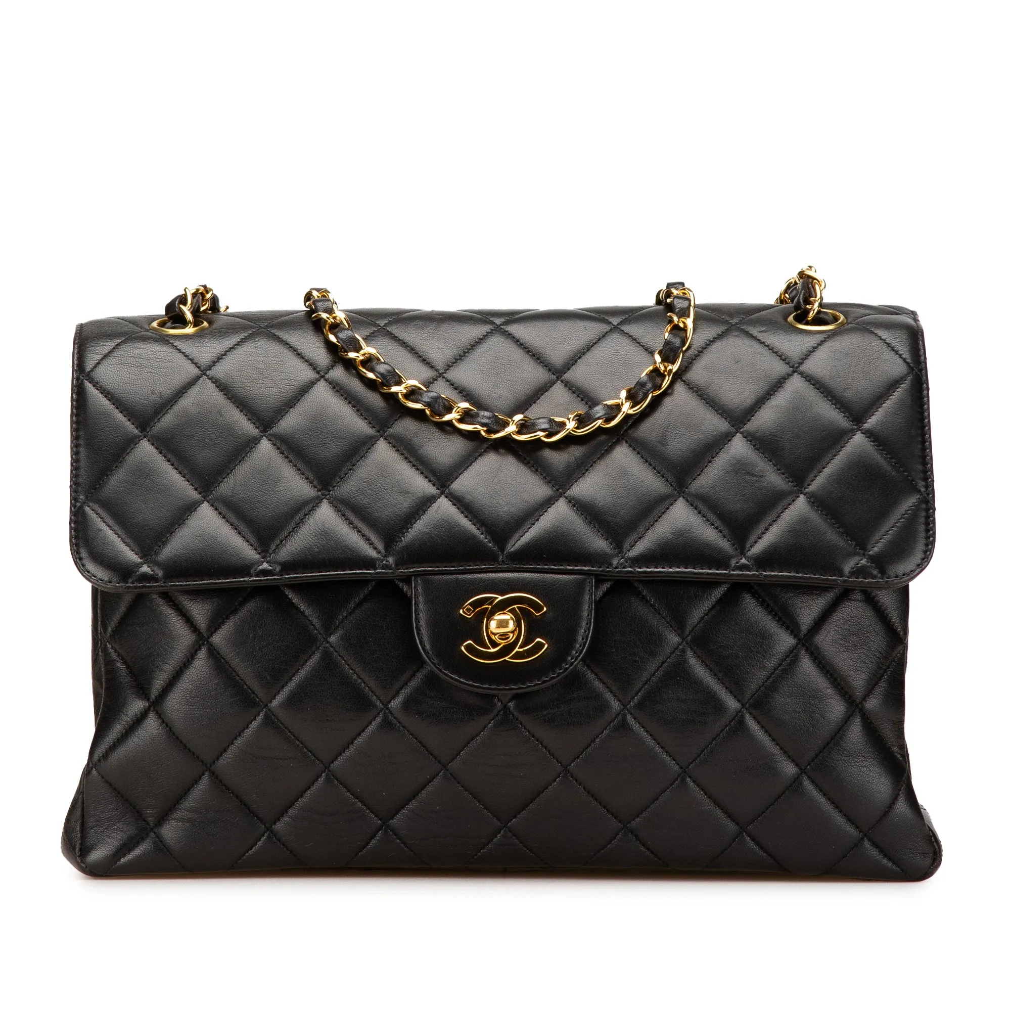 Jumbo Lambskin Double Sided Flap