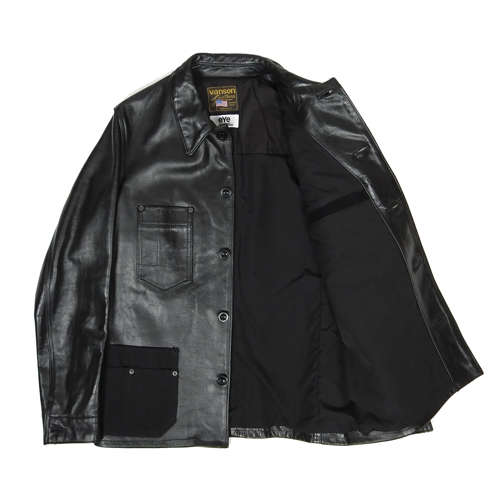 Junya Watanabe x Vanson Leathers AD2014 Leather Jacket Size Medium
