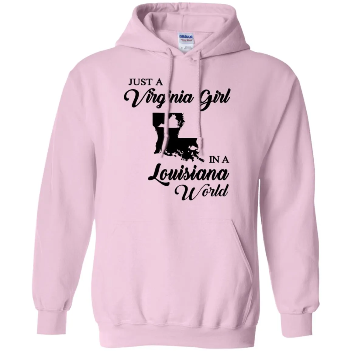 Just A Virginia Girl In A Louisiana World T-Shirt