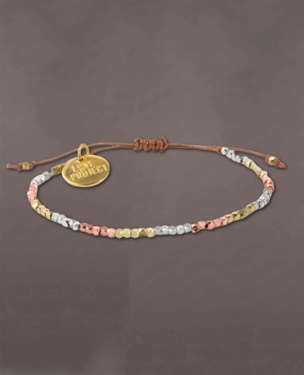 Kali Ombre Bracelet Gold Silver Champagne