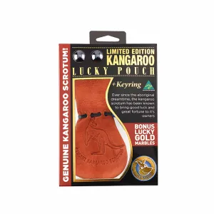 Kangaroo Scrotum Lucky Pouch Marble
