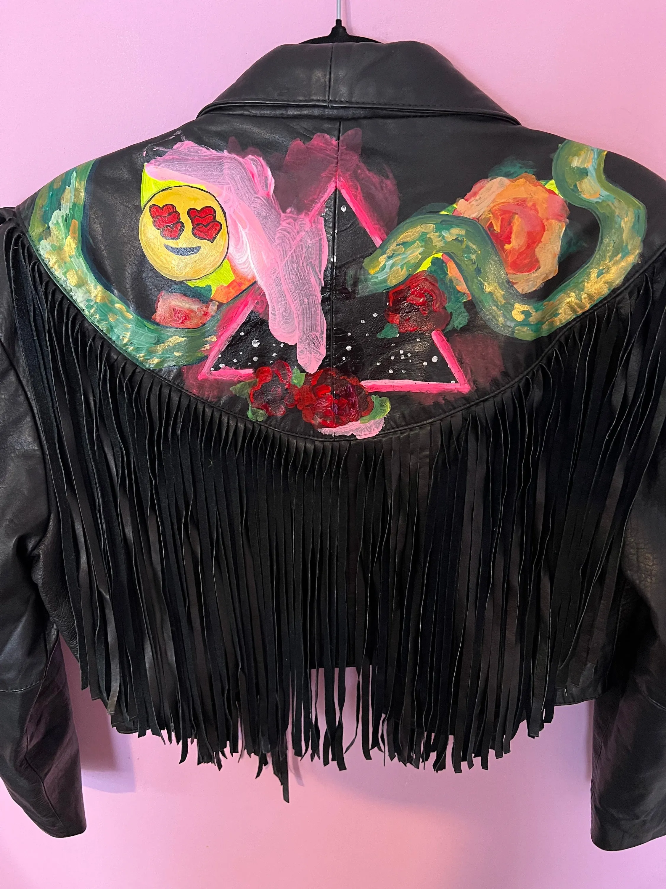Kellesimone Waits, "Astro Snake Jacket"