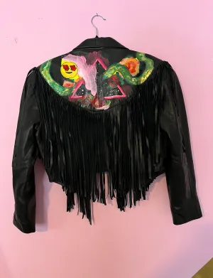Kellesimone Waits, "Astro Snake Jacket"