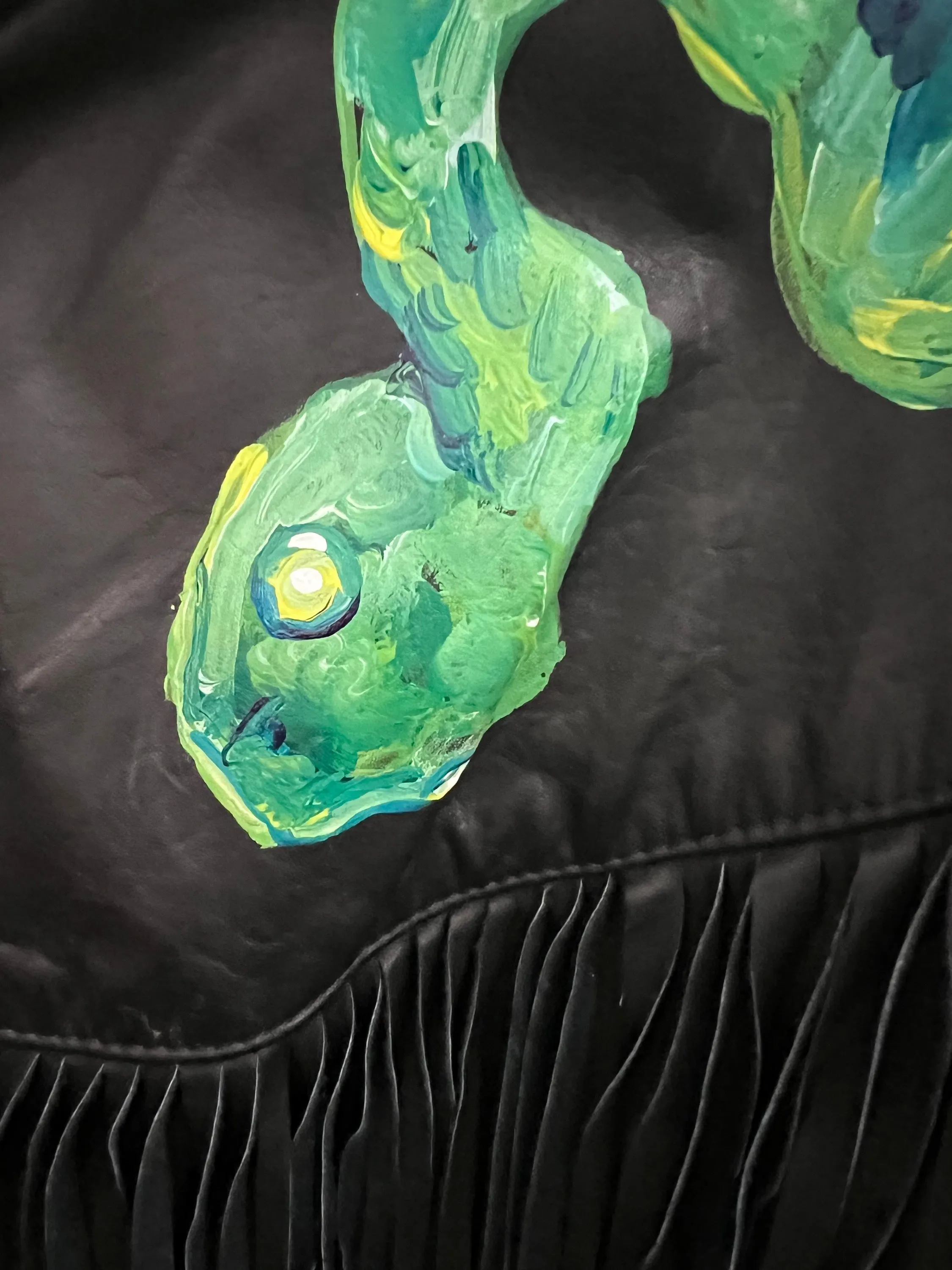 Kellesimone Waits, "Astro Snake Jacket"