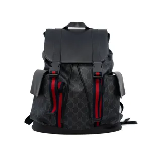 lagre backpack in double G grey