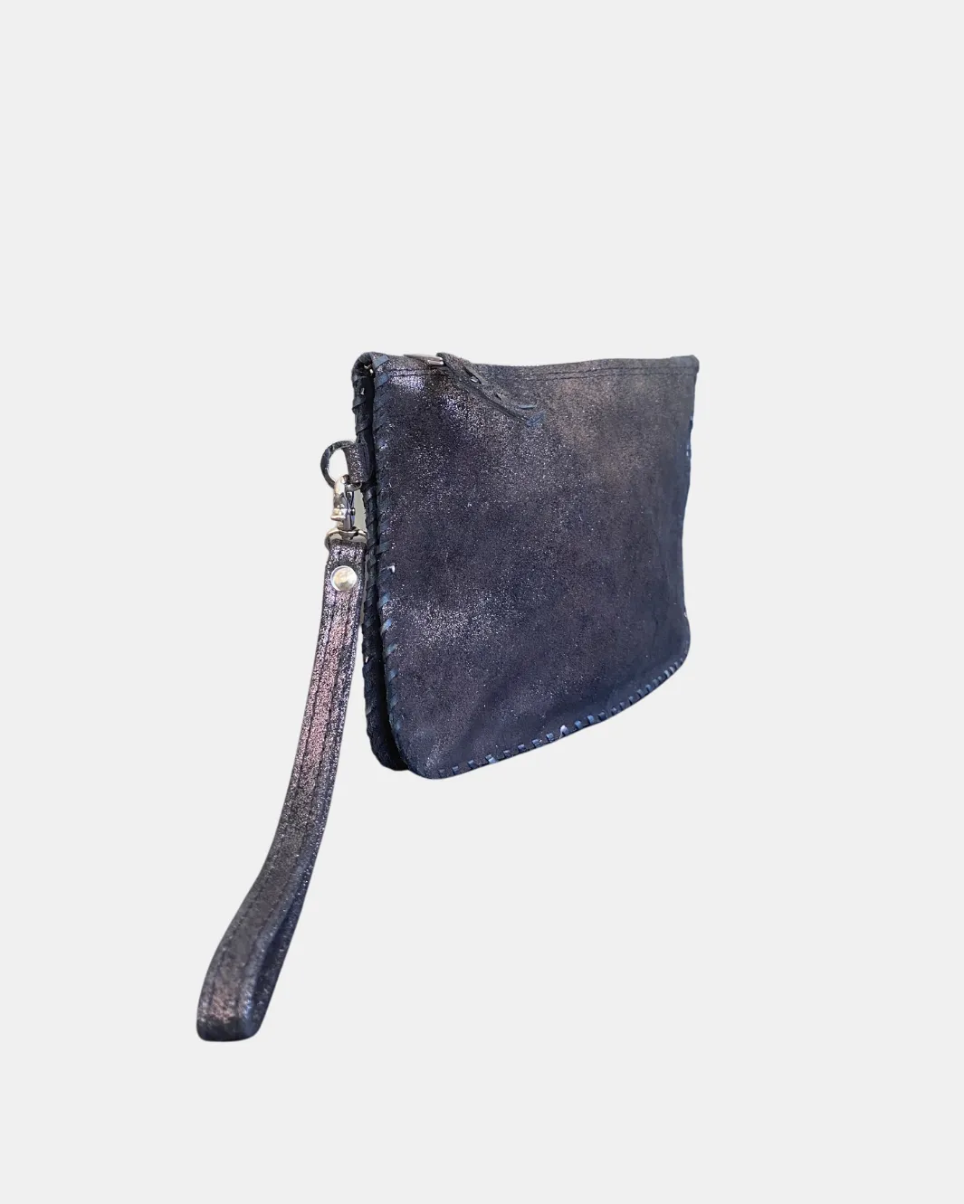 LAILA WRISTLET POUCH IN BLACK
