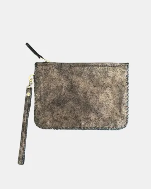 LAILA WRISTLET POUCH IN BLACK