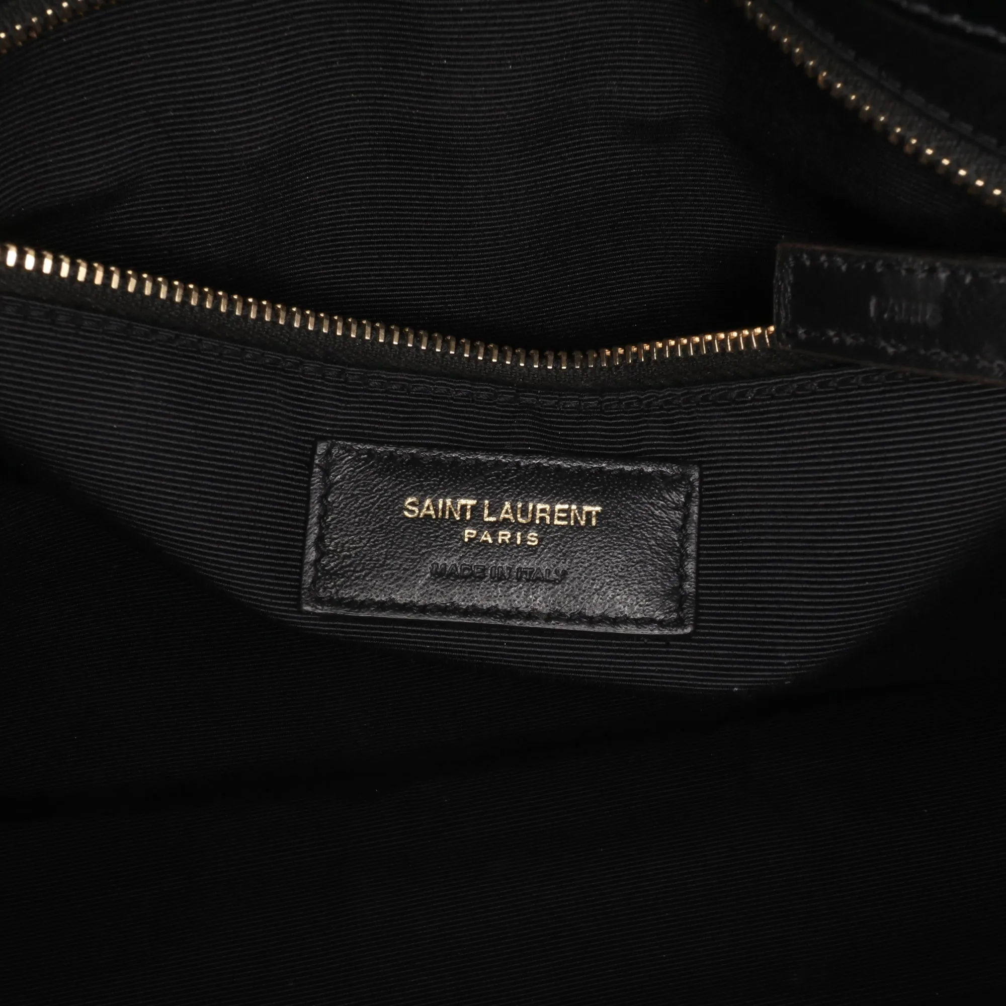 Large Grain de Poudre Monogram Chevron Envelope Bag