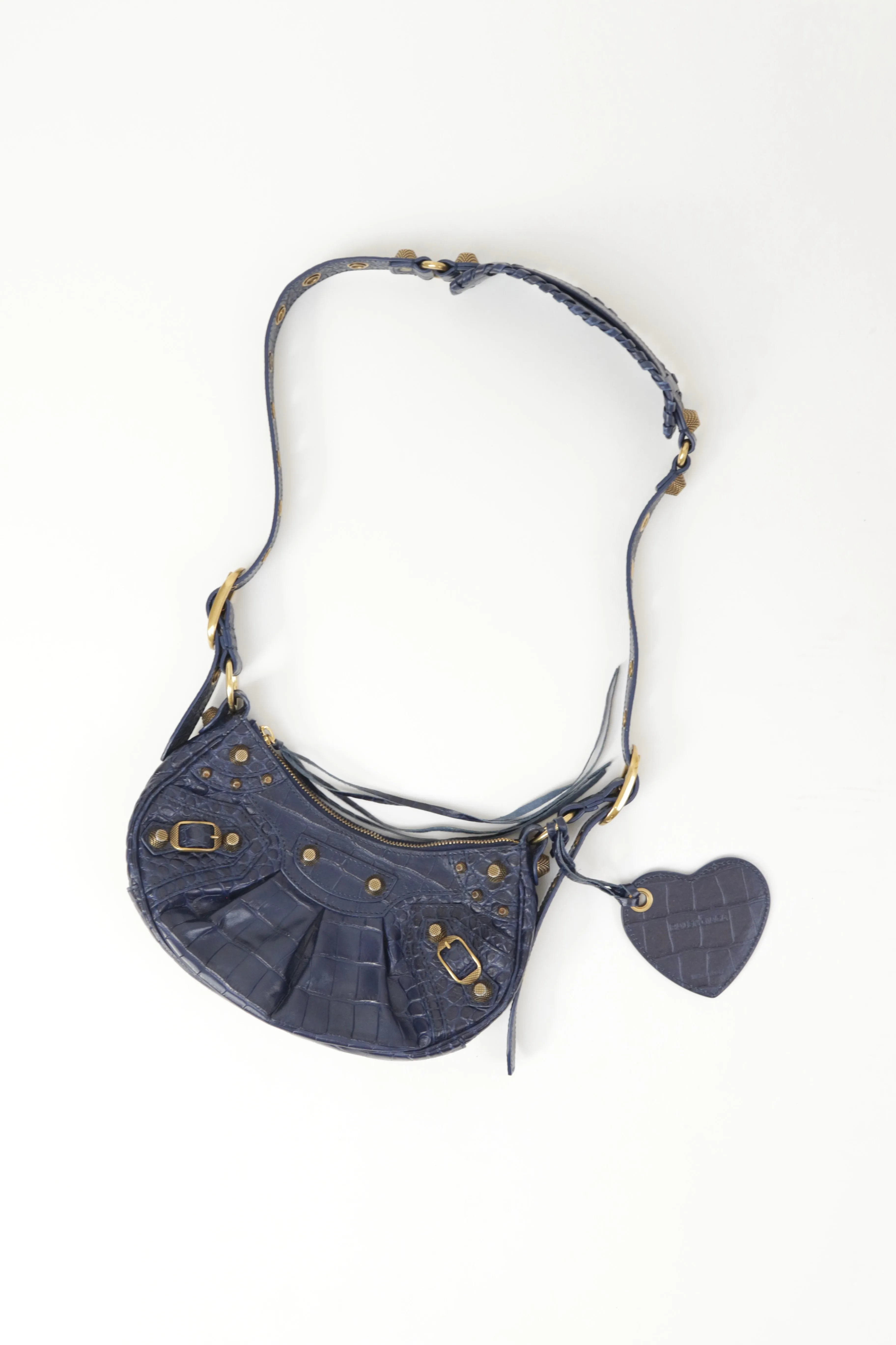 Le Cagole XS Shoulder Bag Navy