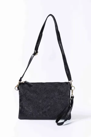 Leather 2 In 1 Metallic Midnight