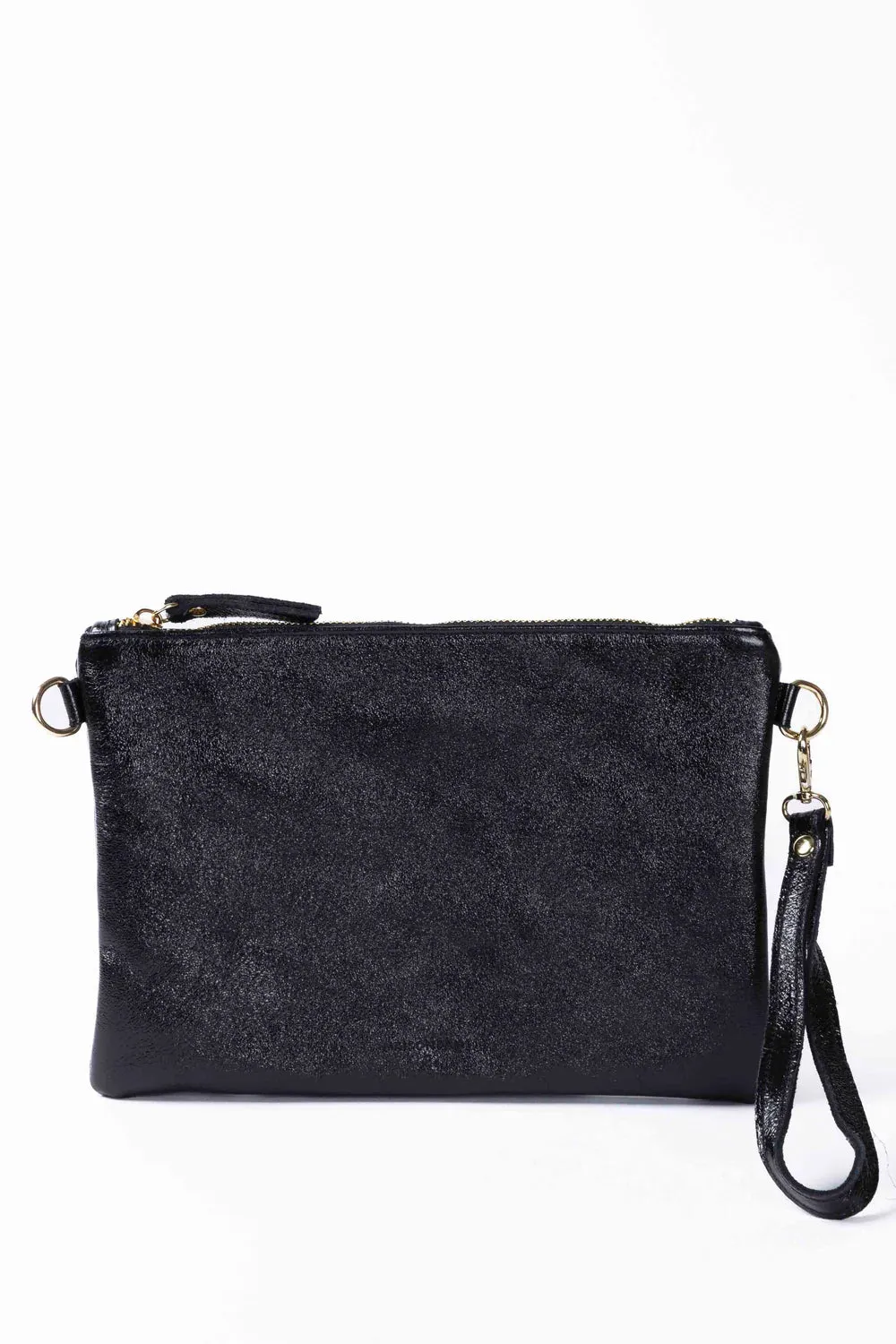 Leather 2 In 1 Metallic Midnight
