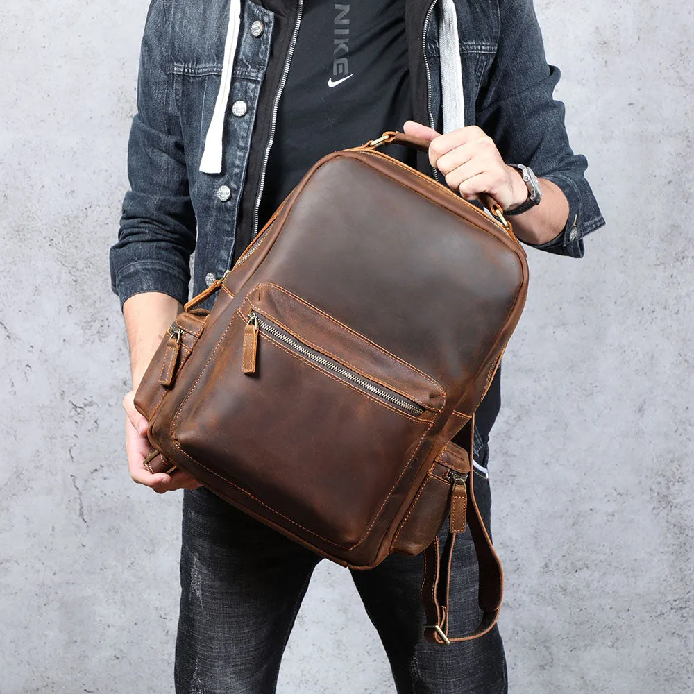 Leather Backpack | Taj Mahal