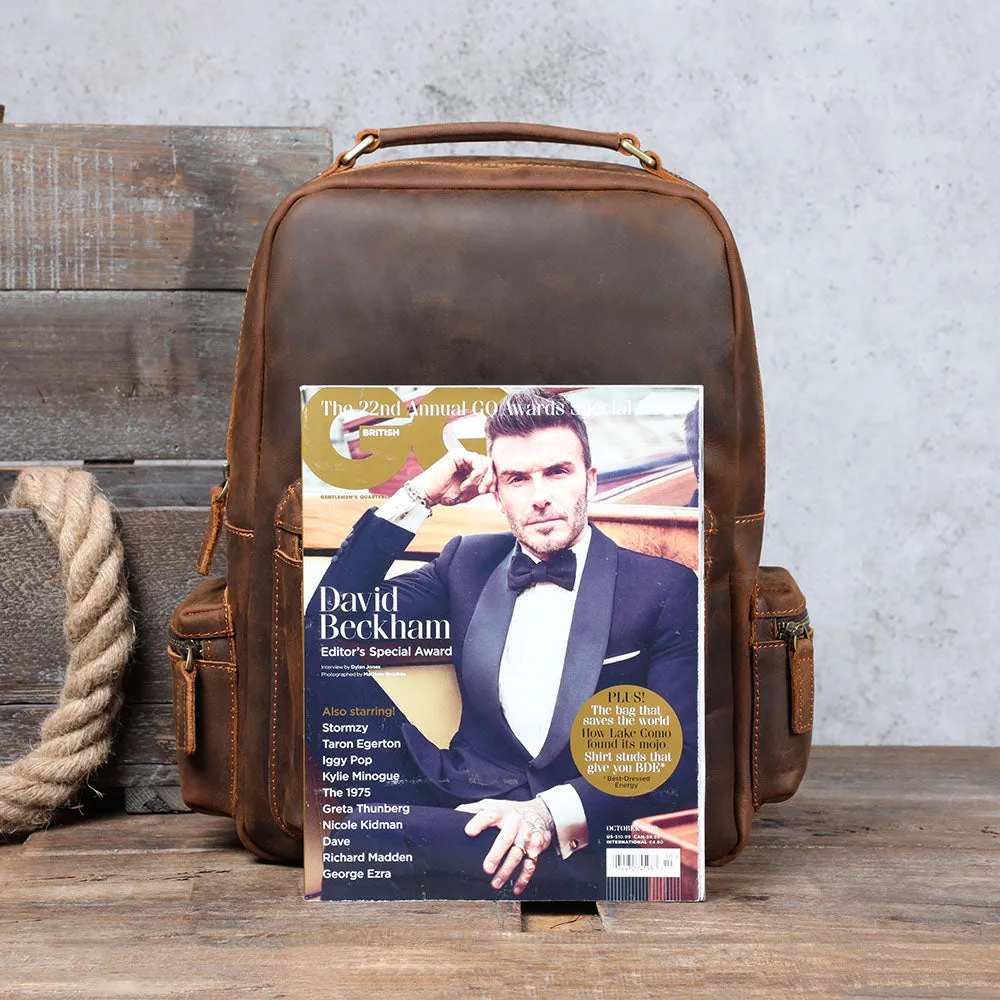 Leather Backpack | Taj Mahal