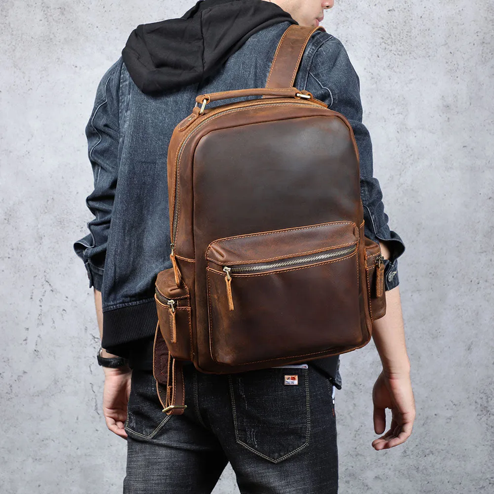 Leather Backpack | Taj Mahal