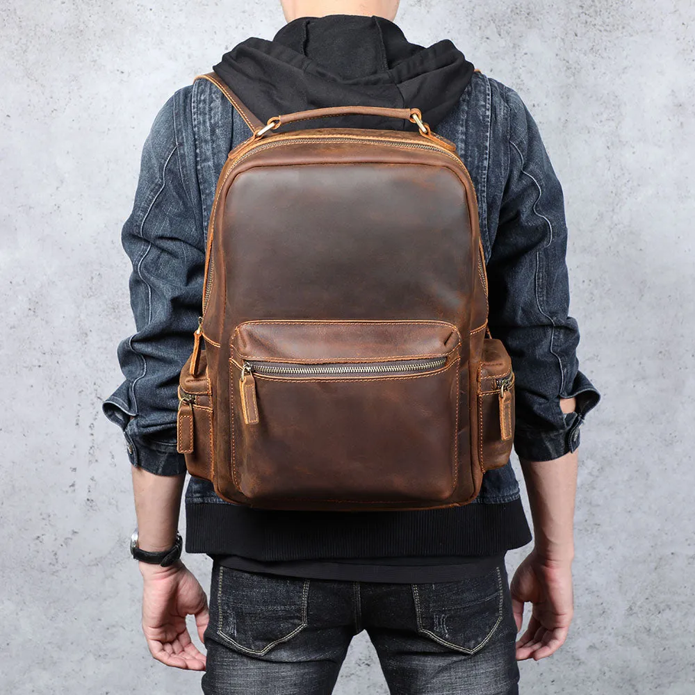 Leather Backpack | Taj Mahal