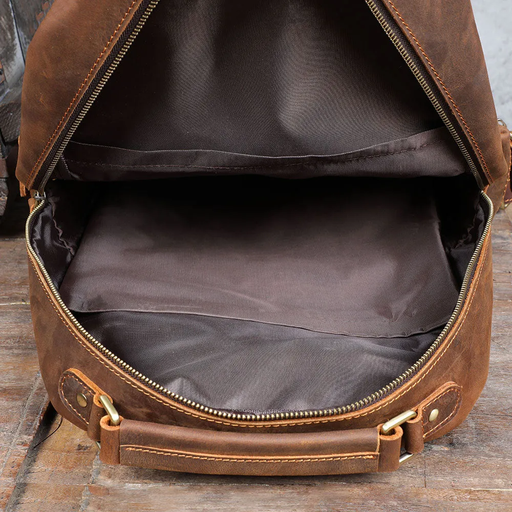 Leather Backpack | Taj Mahal