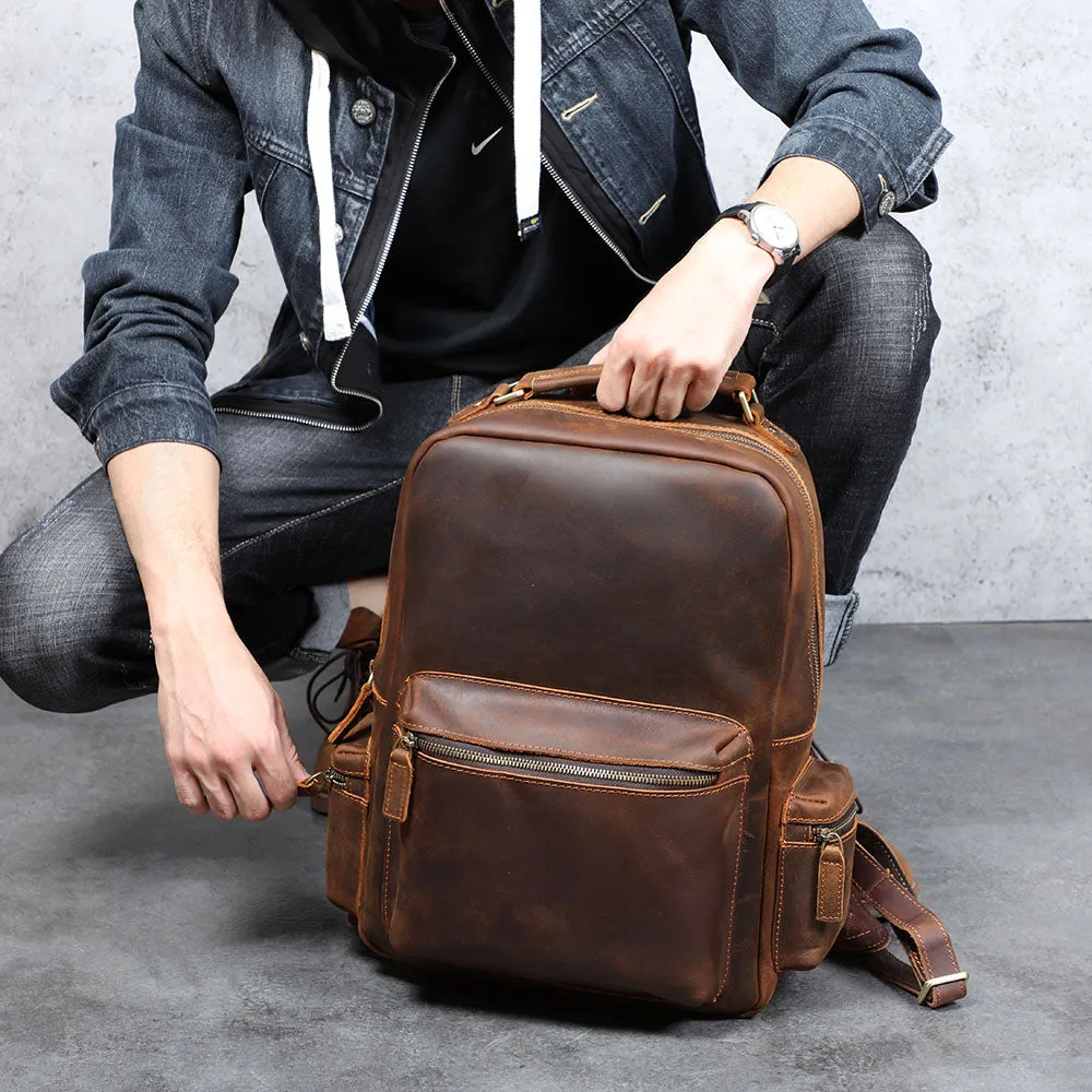 Leather Backpack | Taj Mahal