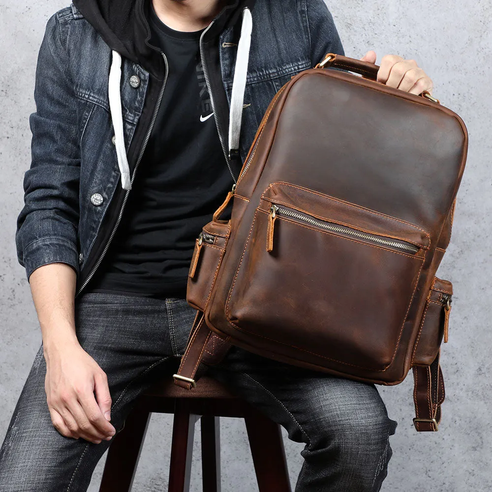 Leather Backpack | Taj Mahal