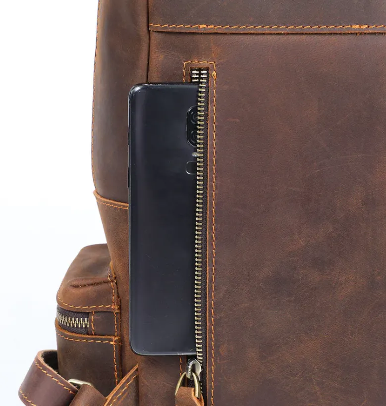 Leather Backpack | Taj Mahal