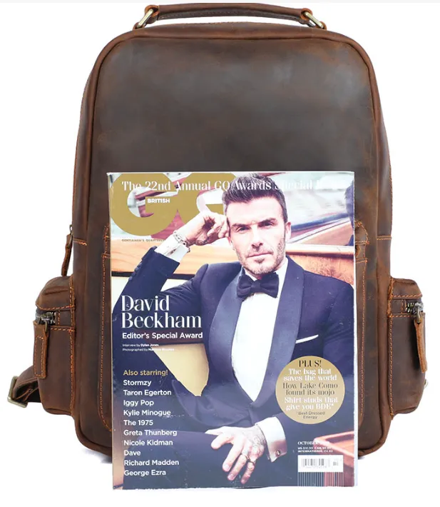 Leather Backpack | Taj Mahal