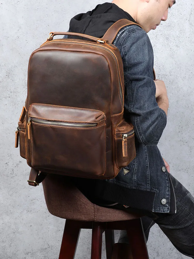 Leather Backpack | Taj Mahal