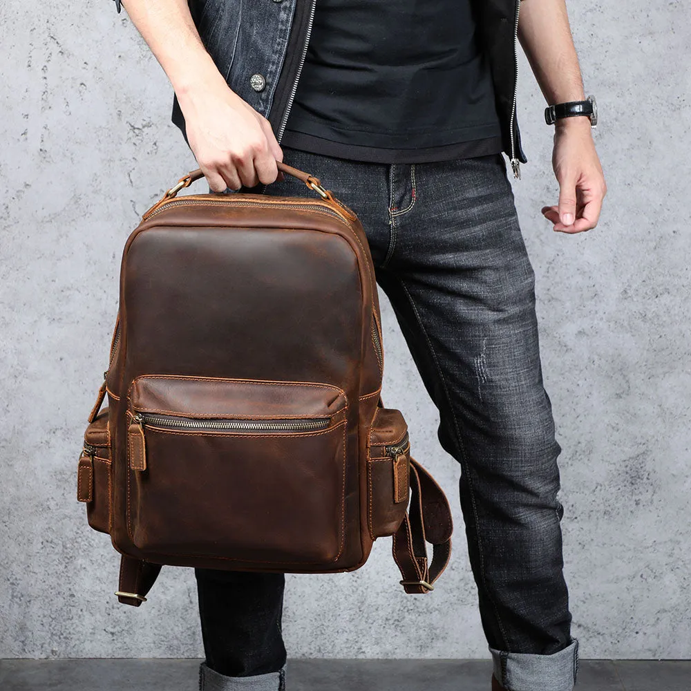 Leather Backpack | Taj Mahal
