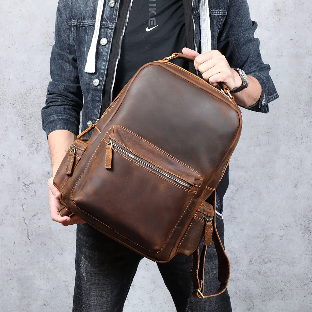 Leather Backpack | Taj Mahal