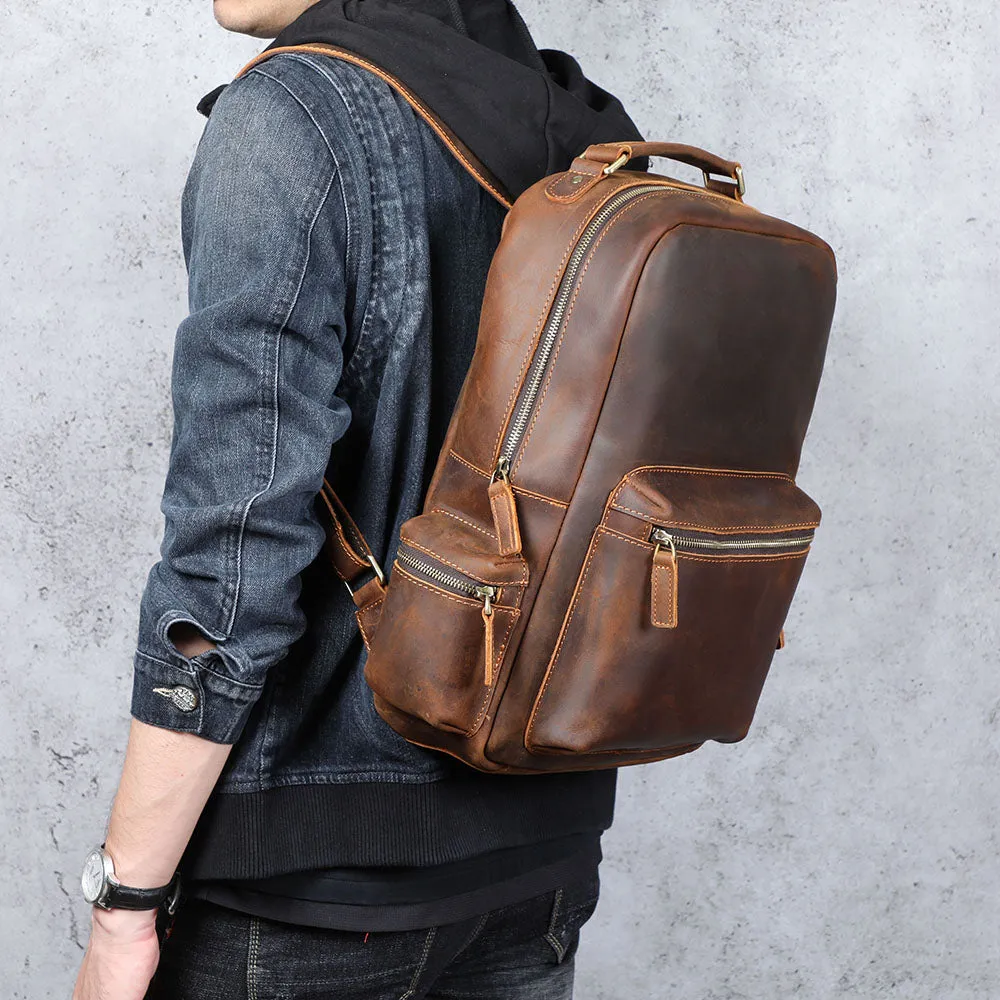 Leather Backpack | Taj Mahal