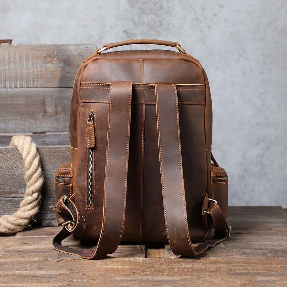 Leather Backpack | Taj Mahal