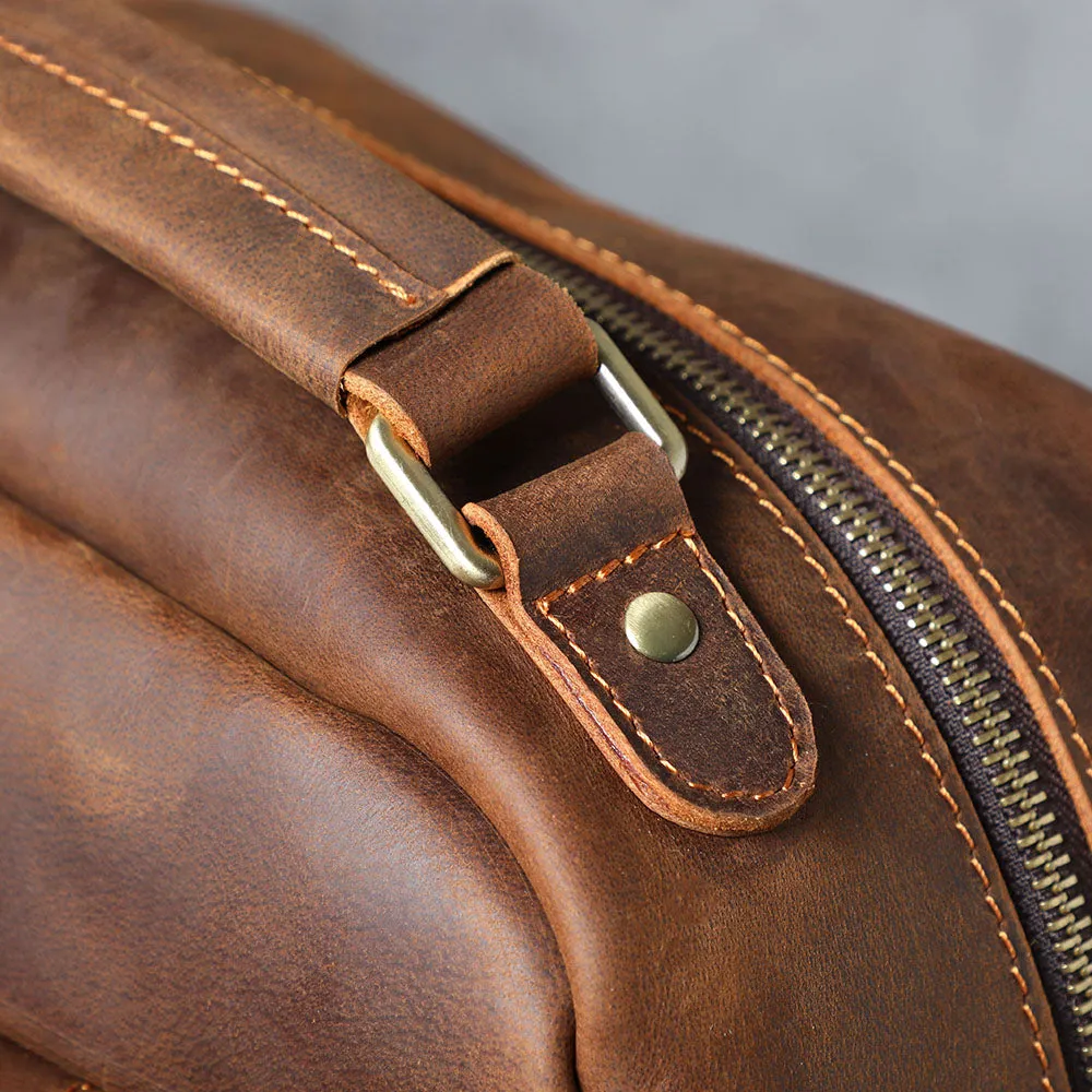 Leather Backpack | Taj Mahal