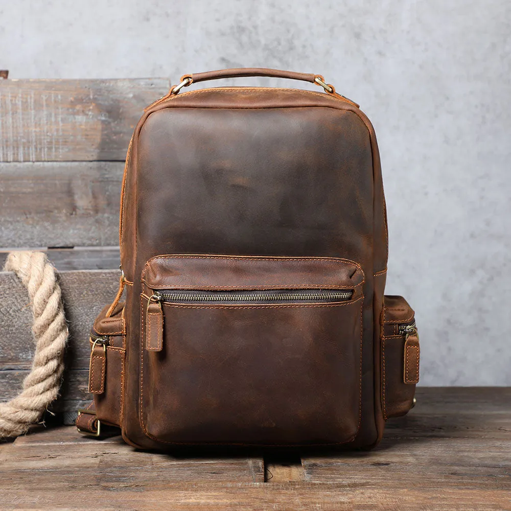 Leather Backpack | Taj Mahal