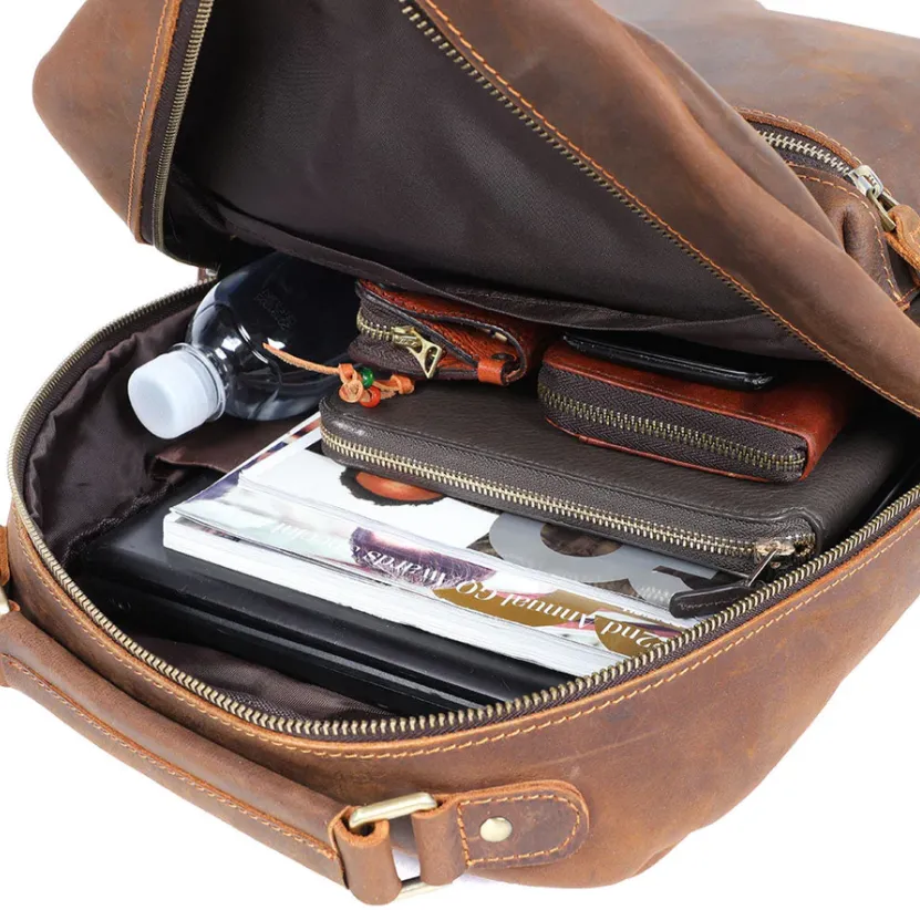 Leather Backpack | Taj Mahal