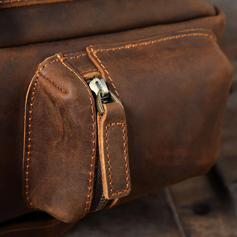 Leather Backpack | Taj Mahal