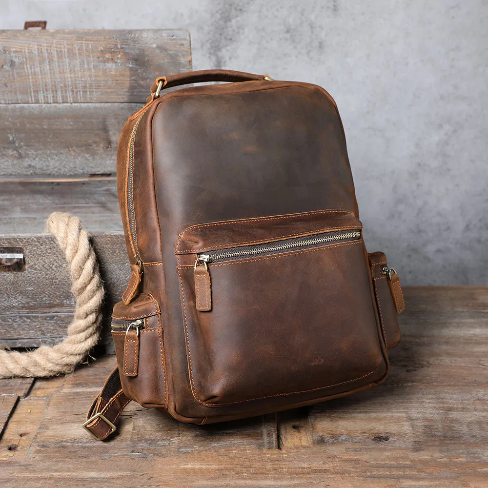 Leather Backpack | Taj Mahal