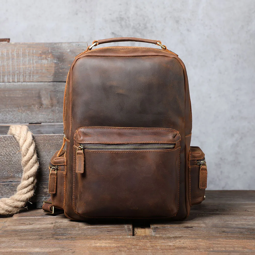 Leather Backpack | Taj Mahal